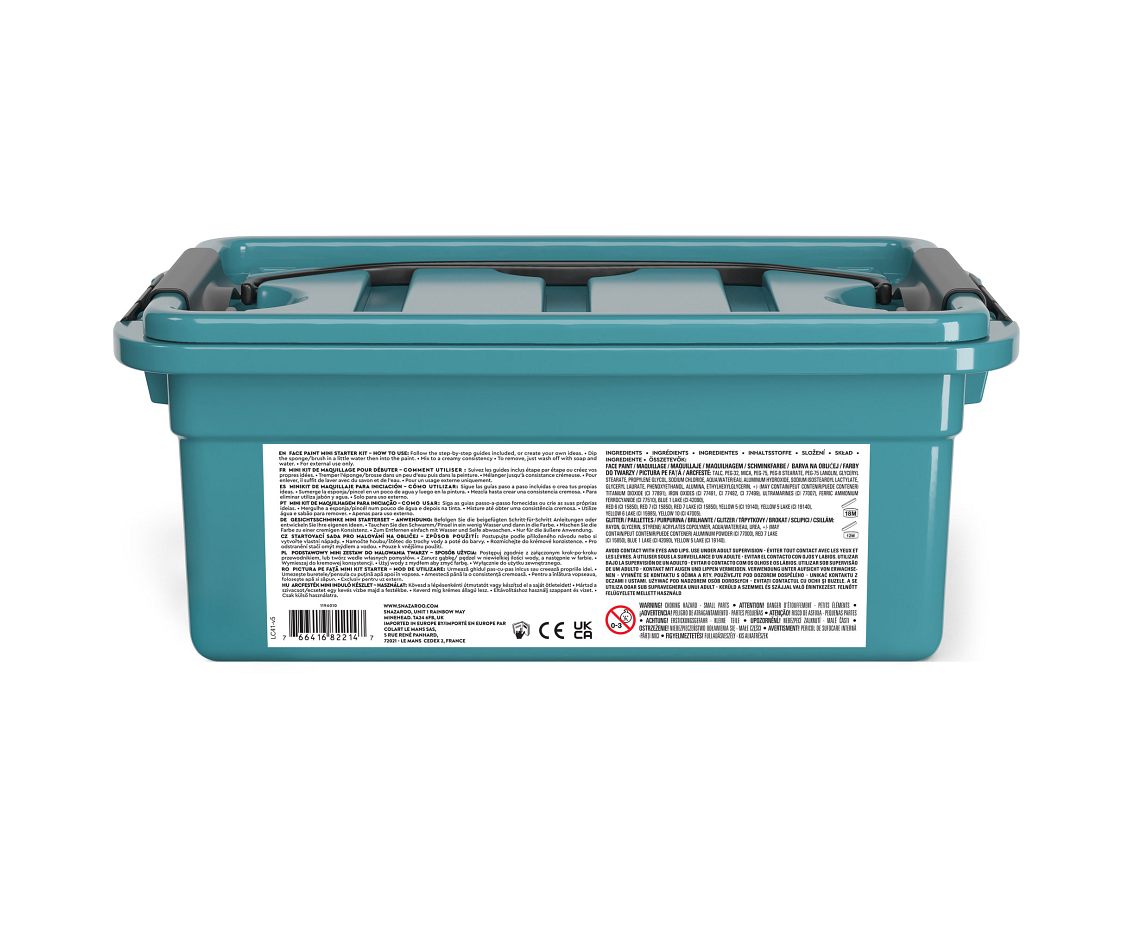 SN Farba do twarzy Mini zestaw startowy 14 elem. 1194010